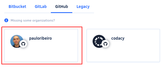 Example personal organization