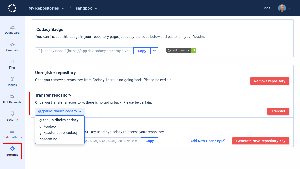 Migrating your repository
